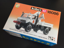 kibri 18086 Bausatz MB UNIMOG mit Kran und Pritsche "UN" H0 1:87