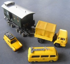 WIKING DEUTSCHE BUNDESPOST Fernmelde Bautrupp Konvolut m. Magirus, Culemeyer, VW