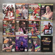 WWF 1990’s Magazine Lot(x12)