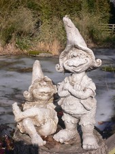 WICHTEL 17cm / 30cm Polyresin