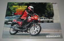 Zündapp Prospekt A 25 Mofa X 25 Moped Mokick ZA ZX ZL ZS CS 40 R 50 K KS SX 80!