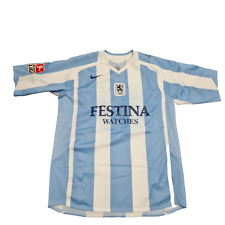 1860 München Trikot Nike 2005/06, Lehmann "19" mit unterschriften Gr.L