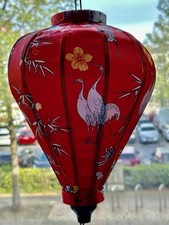 Neu!Hoi An Lampion Rot-Kranich