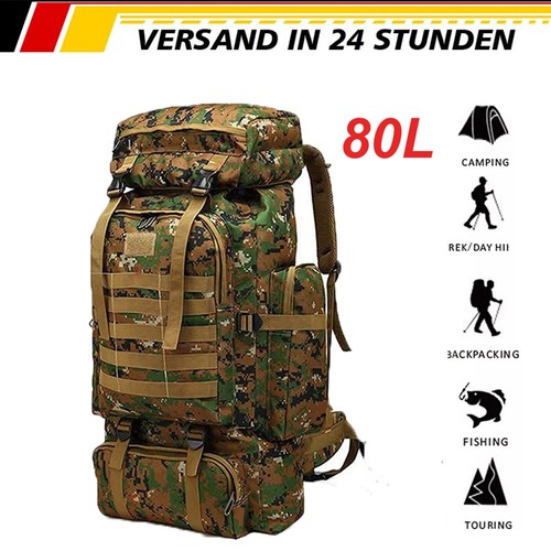 80l xxl großer wanderrucksack - großer,