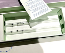 OFF-WHITE Glas Strohhalme Set