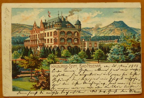 Walburgis stift bad - ak,