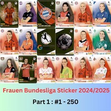Panini frauen bundesliga 25 - bundesliga, 24/25