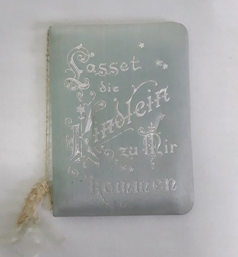 Altes taufbüchlein taufe - altes,