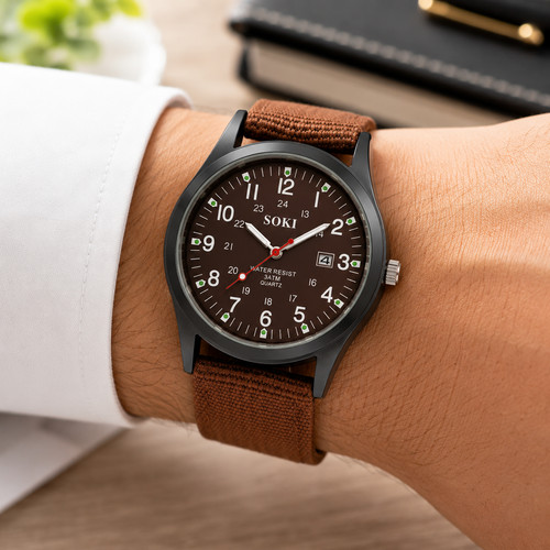 Soki herren armbanduhr analog - soki,