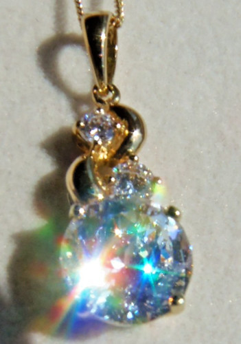 585 karat gelbgold quarze - 14,
