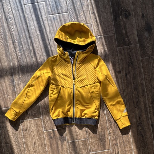 Adidas zipjacke gelb 128 - gelb, gr