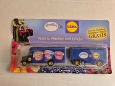 1:87 - Oldtimer Hängerzug "Lidl - Landliebe" Werbetruck in OVP