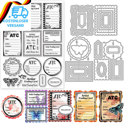 Globleland atc karten clear - atc,