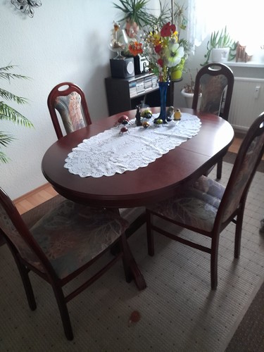 Esszimmer tisch rund mit - tisch,