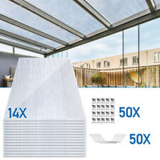 Gewächshaus Platten 4mm 8 mm