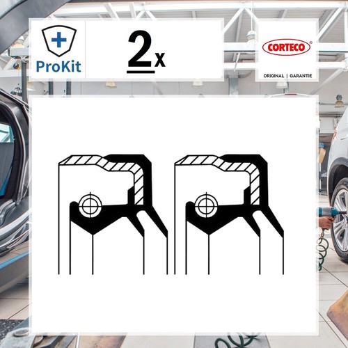 Corteco wellendichtring - 2x,