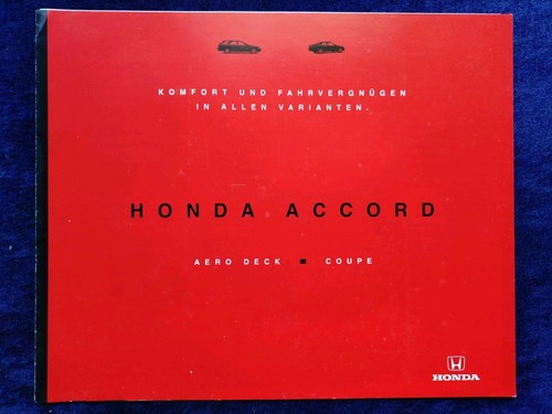 Honda accord aero deck - aero, coupe