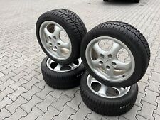 Original Porsche 993 911 Carrera Felgen CUP II 7J+9J R17 Winterreifen 8mm DOT19