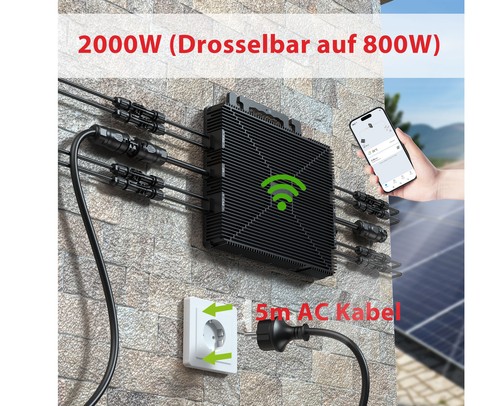 2000w wechselrichter wifi - 2000w,