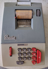Precisa mod 208-10 vintage Rechenmaschine Sammlerstück