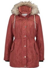 Winterjacke Gr. 38 Rotbraun