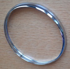 Oldtimer Chromring Nebel-Scheinwerfer 16,0 / 15,4 / 14,8 / 1,5 cm Mercedes BMW +
