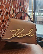 karl lagerfeld leder tasche Fur Frau neu ungetragen original Top Design