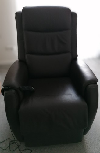 Relax sessel leder elektrisch - leder,