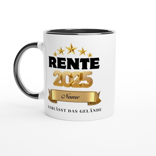 Personalisierte rentner tasse - personalisierte,
