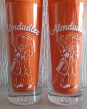 2  schöne Almdudler Gläser