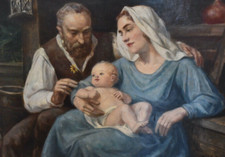 Die Heilige Familie, Gemälde