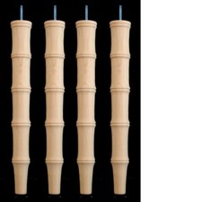 4 KUNSTBAMBUSSTIL, HOLZBEINE