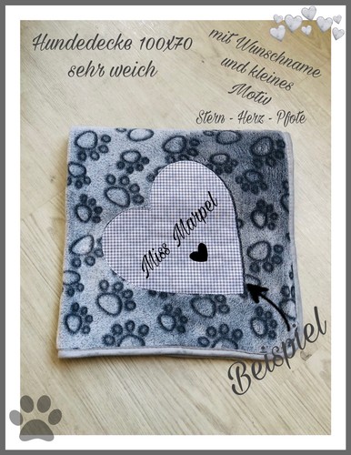 Hundedecke★Name★personalis
