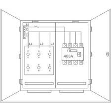 ABN Braun Wandlerschrank Thüringen WS35X1382N 4polig m. Lastschalter WS35X1382N