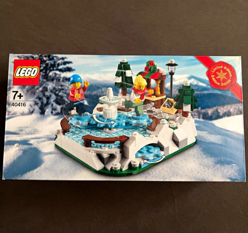 Lego 40416 ice skating rink - ice,