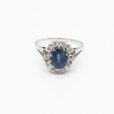 Safir Brillant Ring 585/14kt