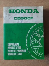 Werkstatthandbuch Honda Boldor CB900F Ausgabe 1978 für Modell FZ