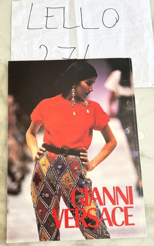 Gianni versace modekatalog - versace,