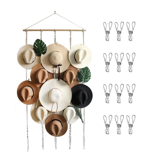 Hat rack for - hat, wall,