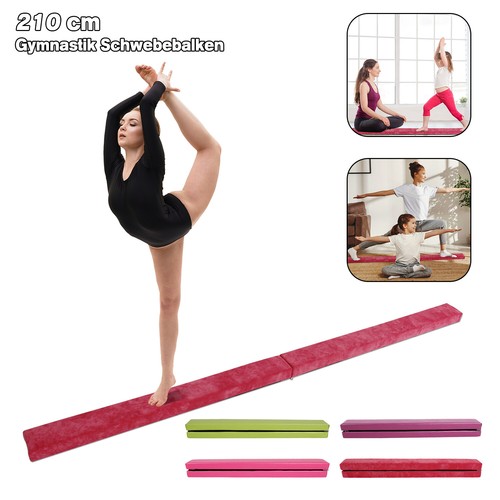 210cm schwebebalken faltbarer - schwebebalken,