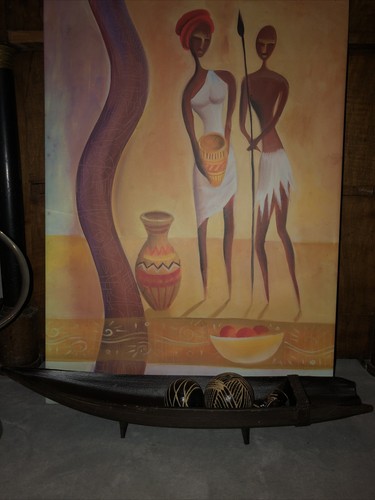 Afrikanische wand und tisch - wand,