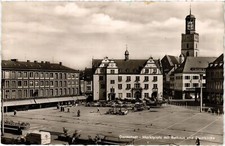 CPA AK DARMSTADT Rathaus - Stadtkirche - Marktplatz GERMANY (1416902)