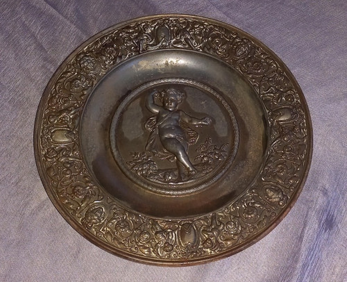 Antiker teller putto - antiker,