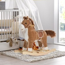 Homcom kinder schaukelpferd - homcom,