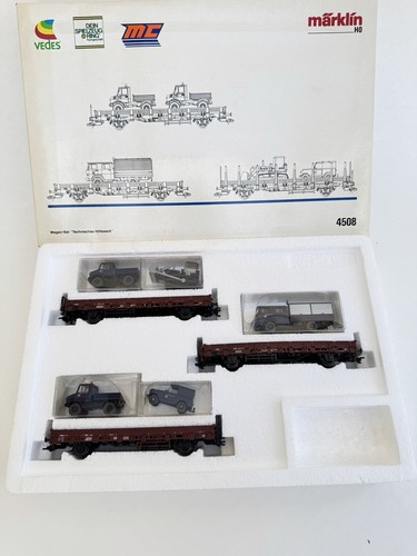 Märklin 4508 güterwagen - märklin, güterwagen-set