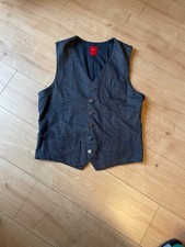 S Oliver Herrenweste dunkelblau meliert Größe L