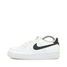 Nike Damen Air Force 1 Low Schuh Weiß/Schwarz Echtleder Low-Top Sneaker EU 38