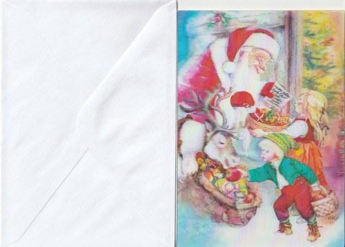 Künstler postkarte 3d - künstler-,