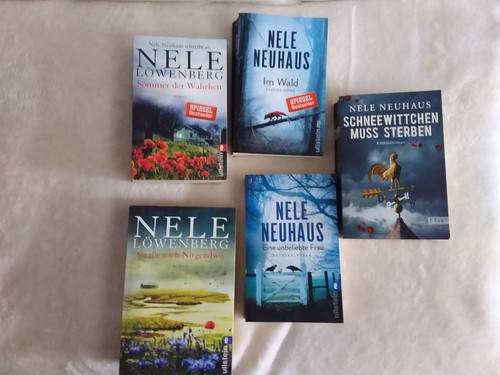Buchpaket 5 krimalromane - buchpaket:,