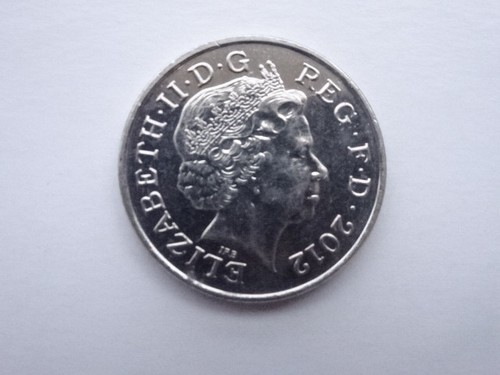 Ten pence münze - 10,